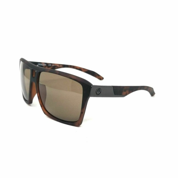 NEW DRAGON DR THE VERSE 244 MATTE TORTOISE SUNGLASSES WITH BRONZE LENSES