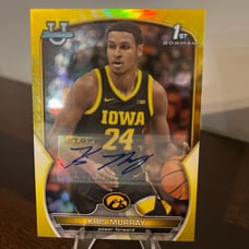 23-24 1st Bowman Kris Murray AUTO /75