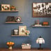 Wall Floating Shelves for Room Decor, 4 Sets Floating Shelves for Wall Storage