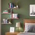 Wall Floating Shelves for Room Decor, 4 Sets Floating Shelves for Wall Storage