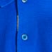 Burberry Polo Shirt Men’s Size Small Two Button Shirt Check Royal Blue Authentic