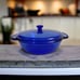 Anchor Hocking Blue Glass Ovenware Casserole Baking Dish , 2 Quart, 9 inch Wide