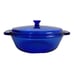 Anchor Hocking Blue Glass Ovenware Casserole Baking Dish , 2 Quart, 9 inch Wide