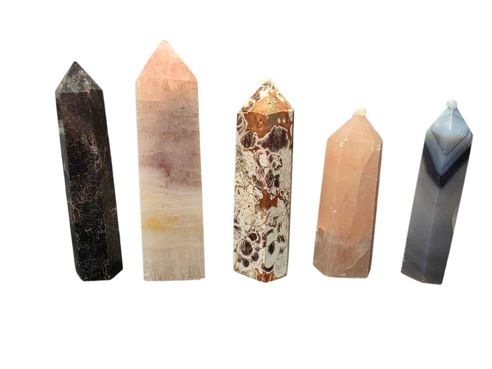 5 Crystal Points Towers Lot Bundle