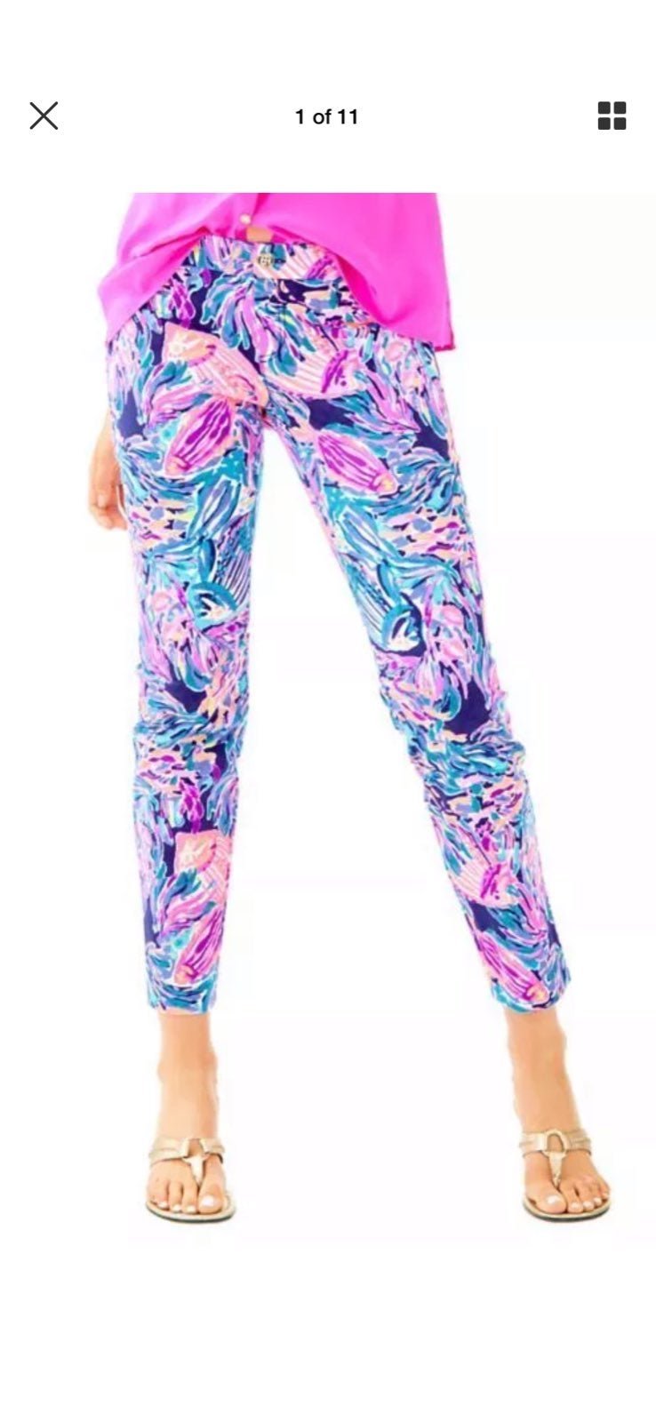 lilly pulitzer Kelly Skinny Ankle Pant 2