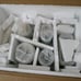 Rae Dunn Wood Trim Bathroom 6pc Set *