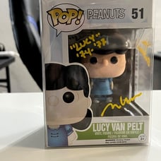 Signed Lucy Van Pelt Funko Pop