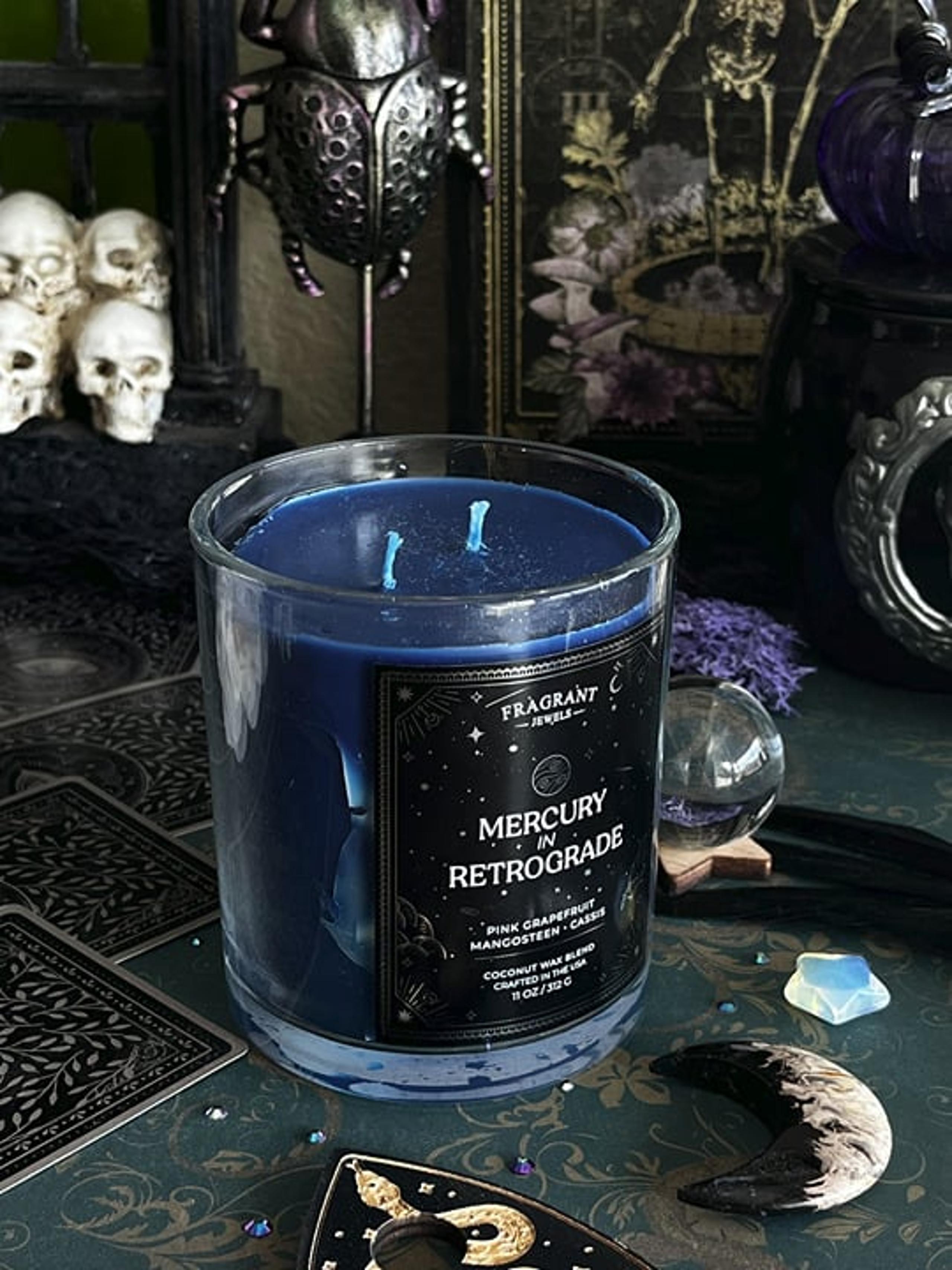 Mercury in Retrograde Fragrant Jewels Candle - Size 7