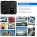 4 Gang Toggle Rocker Switch Panel Dual USB Car Boat Marine RV Truck Green LED
