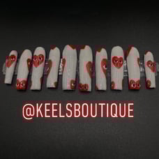 Comme des Garcons Press on Nails