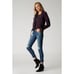 Womens Size Medium BlankNYC Purple Suede Moto Jacket