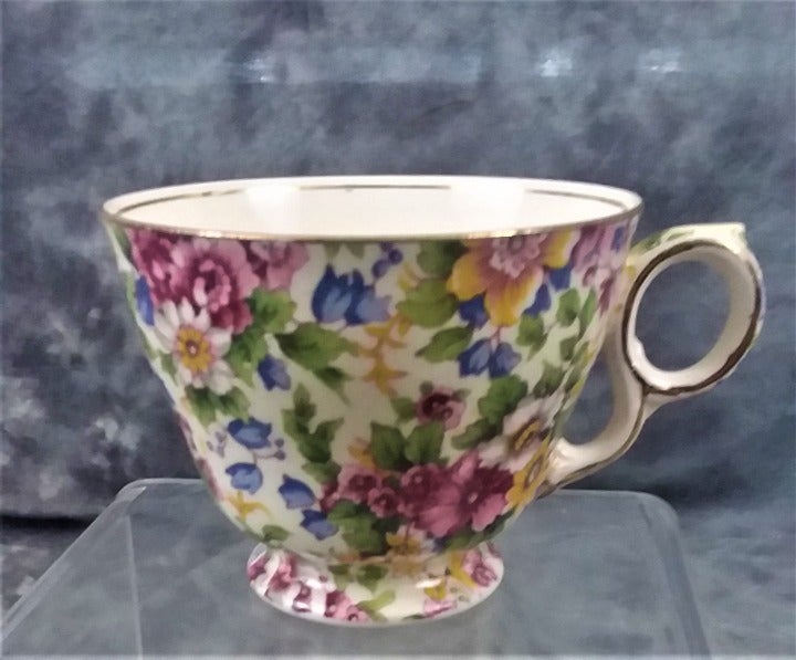Vintage Royal Winton Cheadle Footed Teacup ONLY Made in England