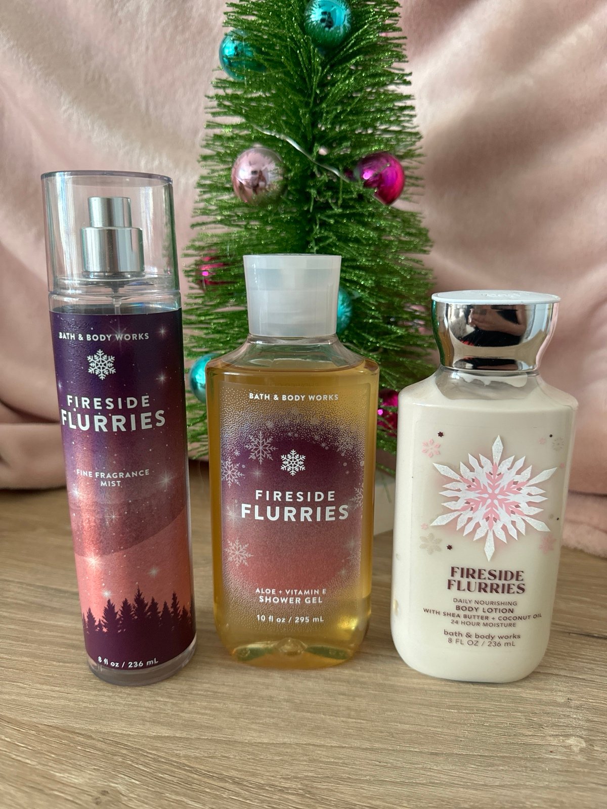 Bath and Body Fireside Flurries set