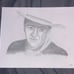 Completely Hand Drawn John Wayne Portrait