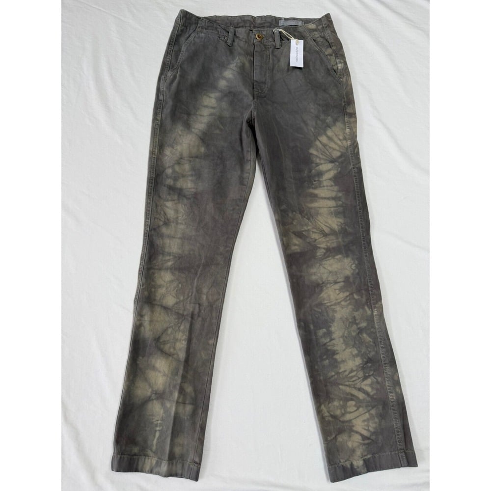 Outerknown Canvas Utility Pants Mens 31x31 Gray Tie Dye Chino Hiking New NWT