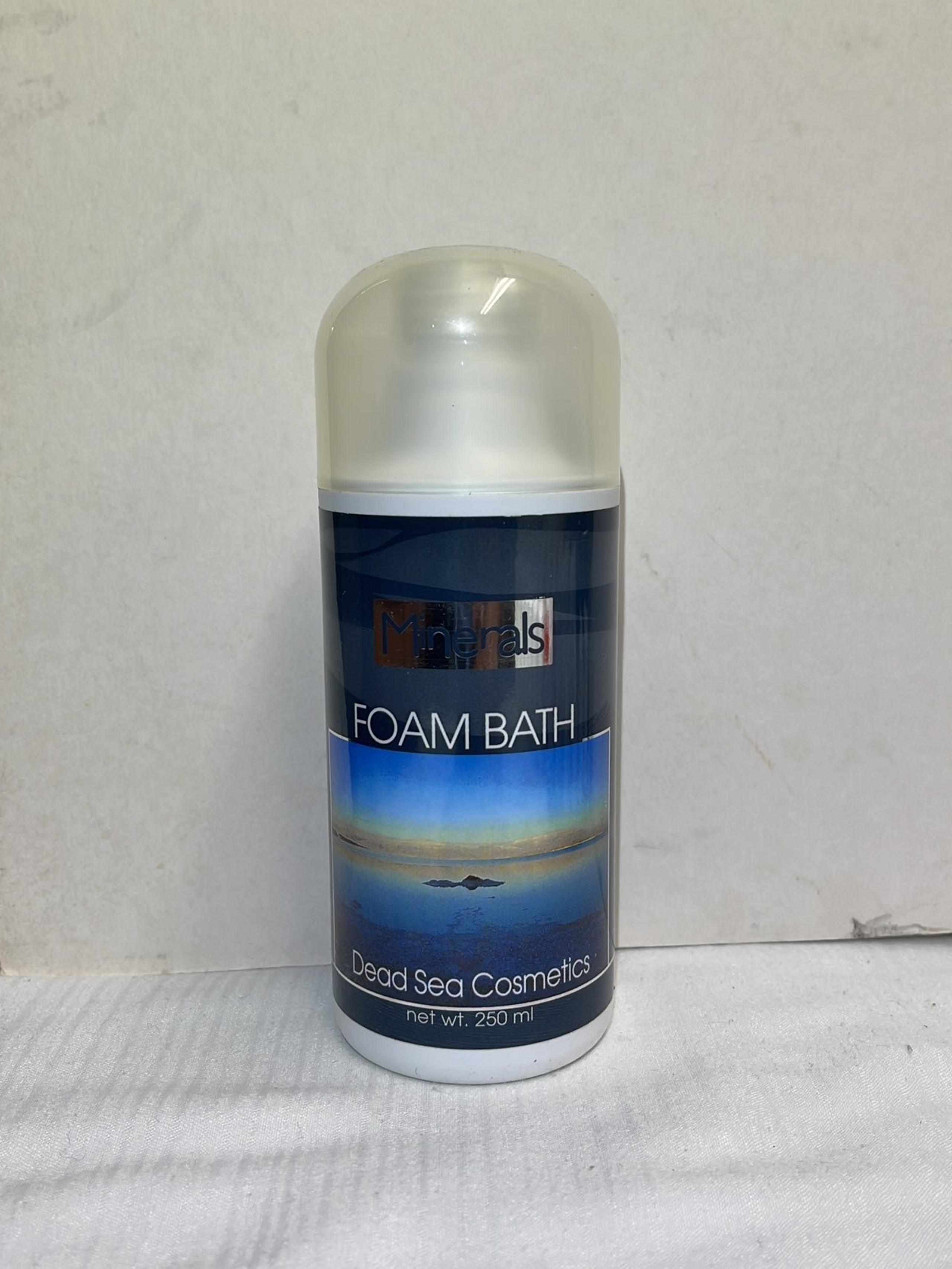Dead Sea Mineral foam bath 8.45oz =250ml