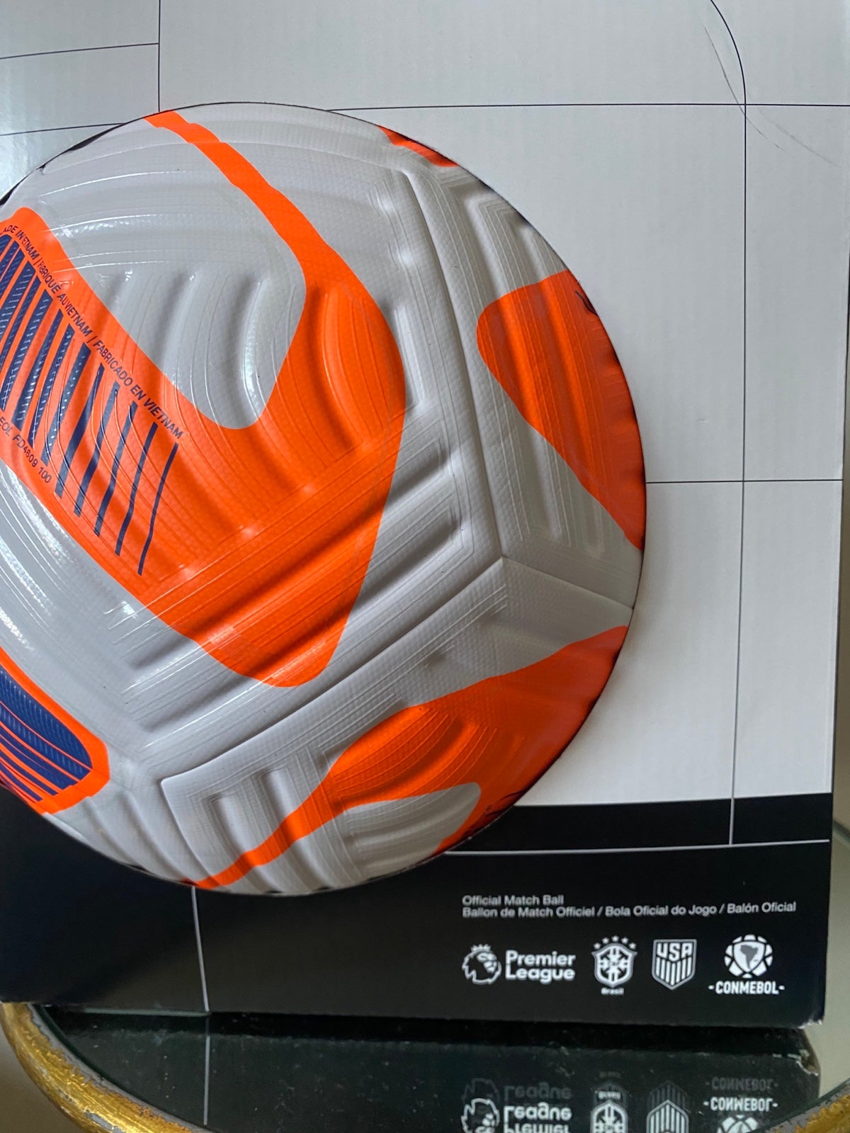 Nike flight soccer ball concacaf champions shops acc sz5
