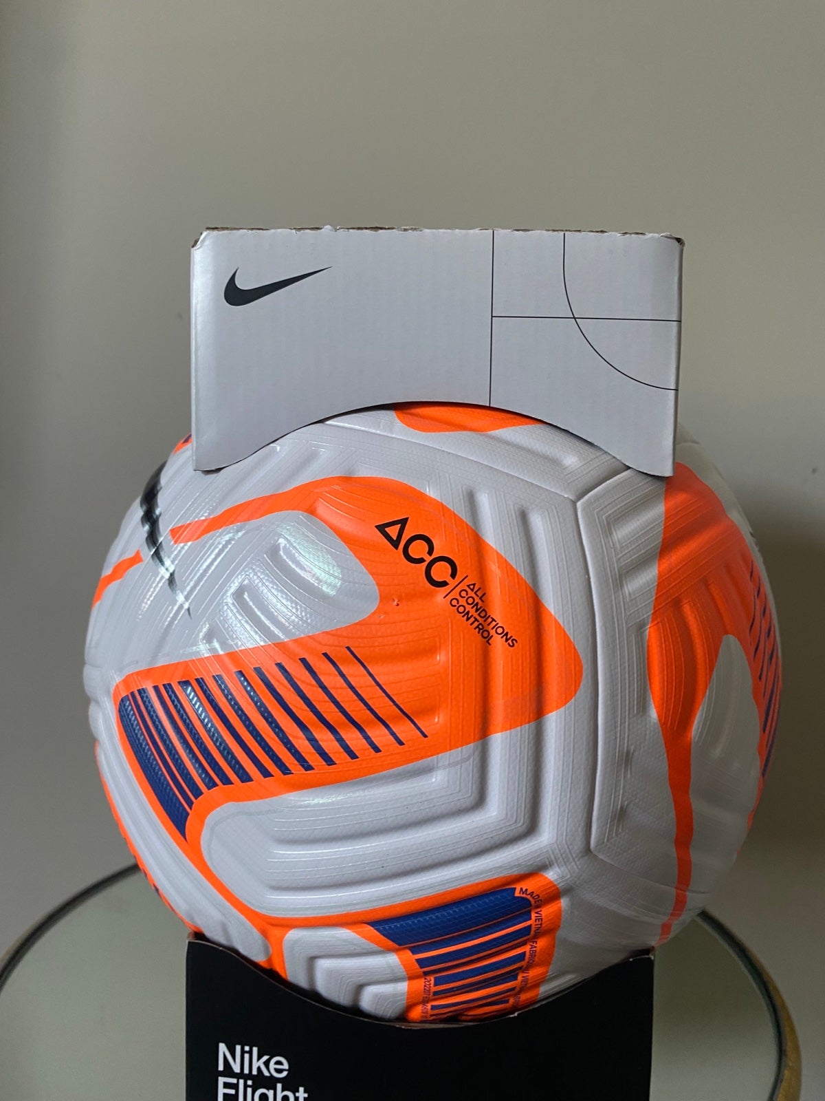 Nike flight soccer ball concacaf champions shops acc sz5
