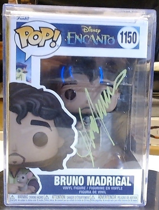 Funko Pop Bruno Madrigal Auth, Auto