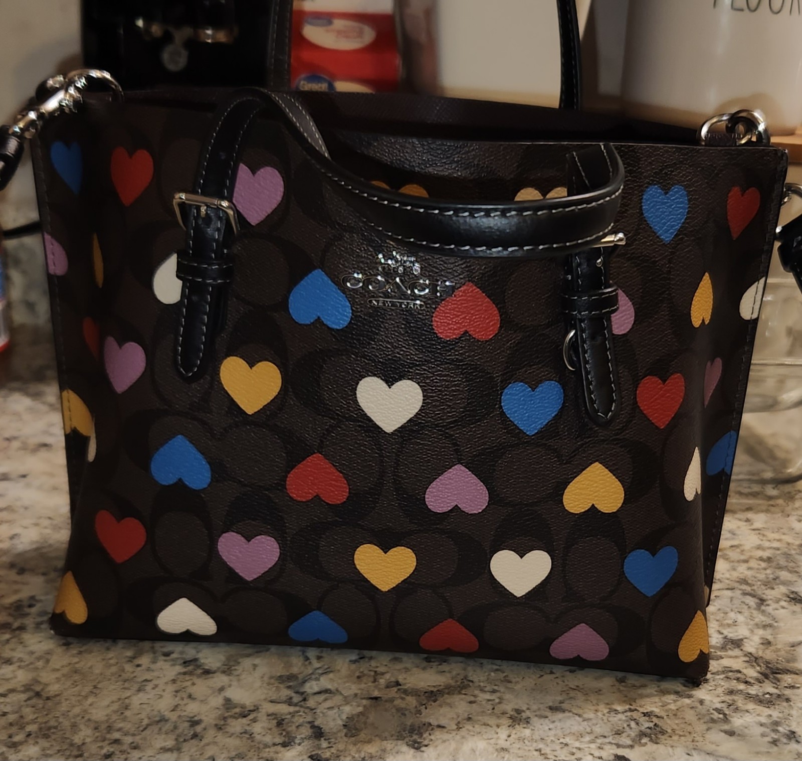 Leather Coach Bag