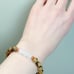 Natural Antipatharia Coral/Black Coral Beads Stretch Bracelet (8 mm)