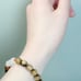 Natural Antipatharia Coral/Black Coral Beads Stretch Bracelet (8 mm)