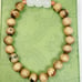 Natural Antipatharia Coral/Black Coral Beads Stretch Bracelet (8 mm)
