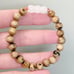 Natural Antipatharia Coral/Black Coral Beads Stretch Bracelet (8 mm)