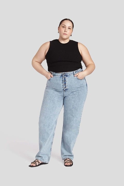NWT Decade Studio Bonnie Jeans in Porto