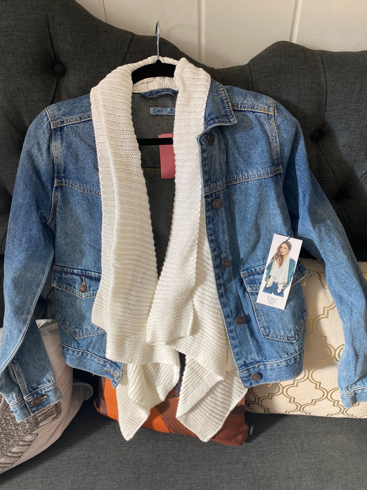 Dex Sweater Denim Jacket