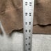 Armani Collezioni Sweater Large Brown V Neck 100% Virgin Wool Pullover
