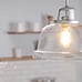 Progress Lighting Embellish Galvanized Coastal Clear Glass Bell Led Pendant Ligh