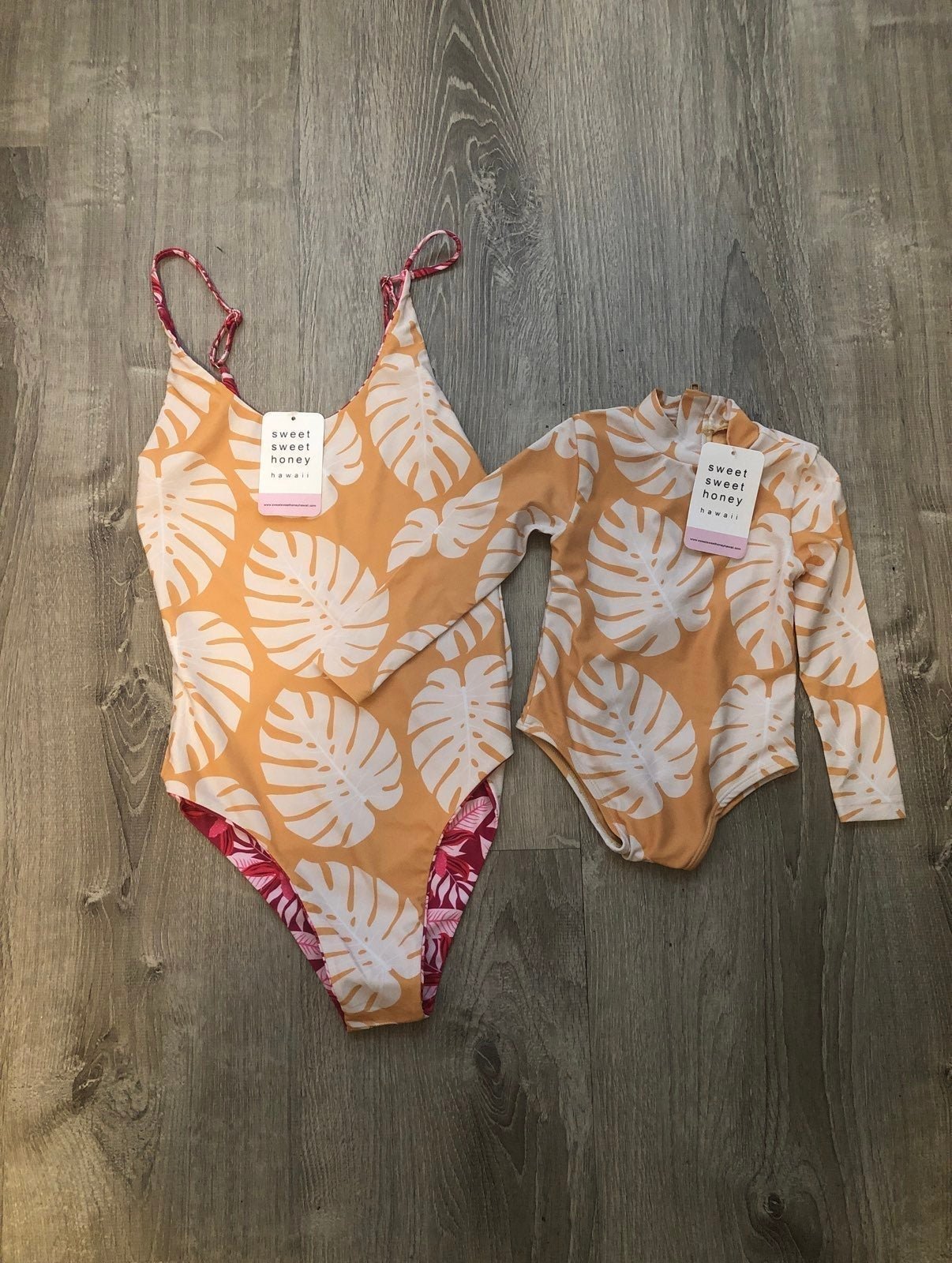 Mommy & Baby Swimsuits - Sweet Sweet Honey Hawaii