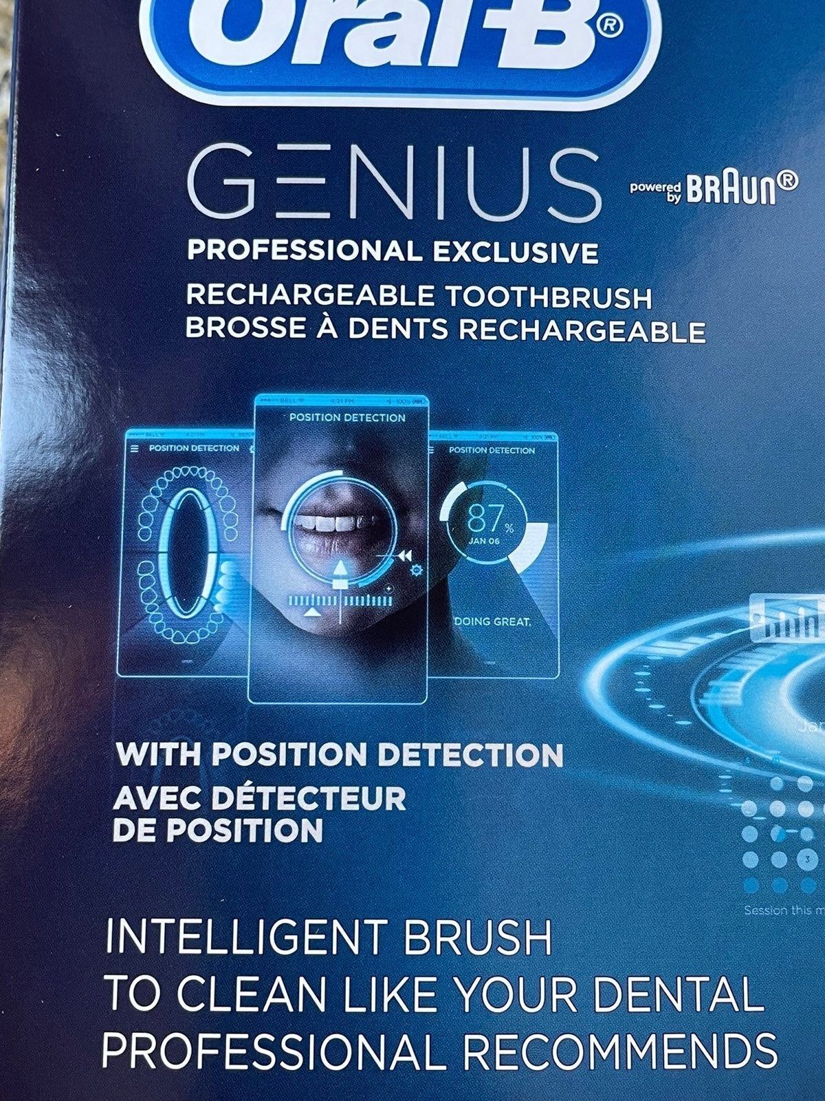 Oral B Genius Bluetooth Smart Electric Toothbrush New in Original Sealed Box