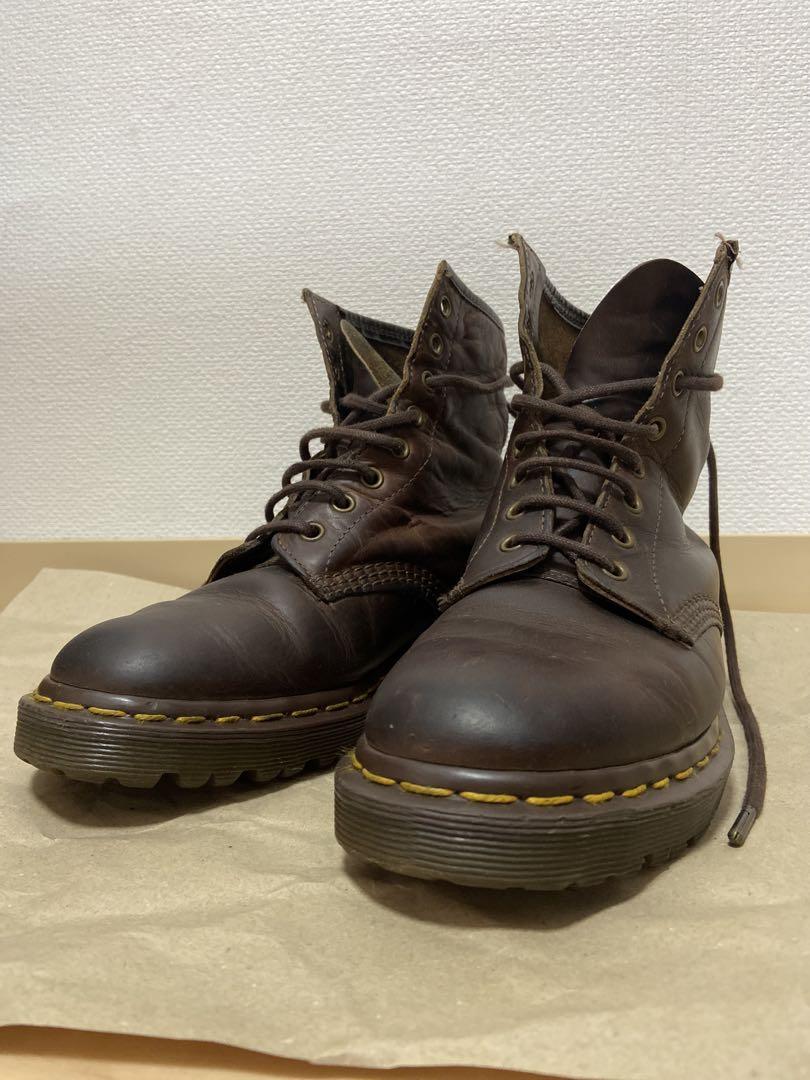 Dr. Martens, made in England, brown, size 23-24cm.
