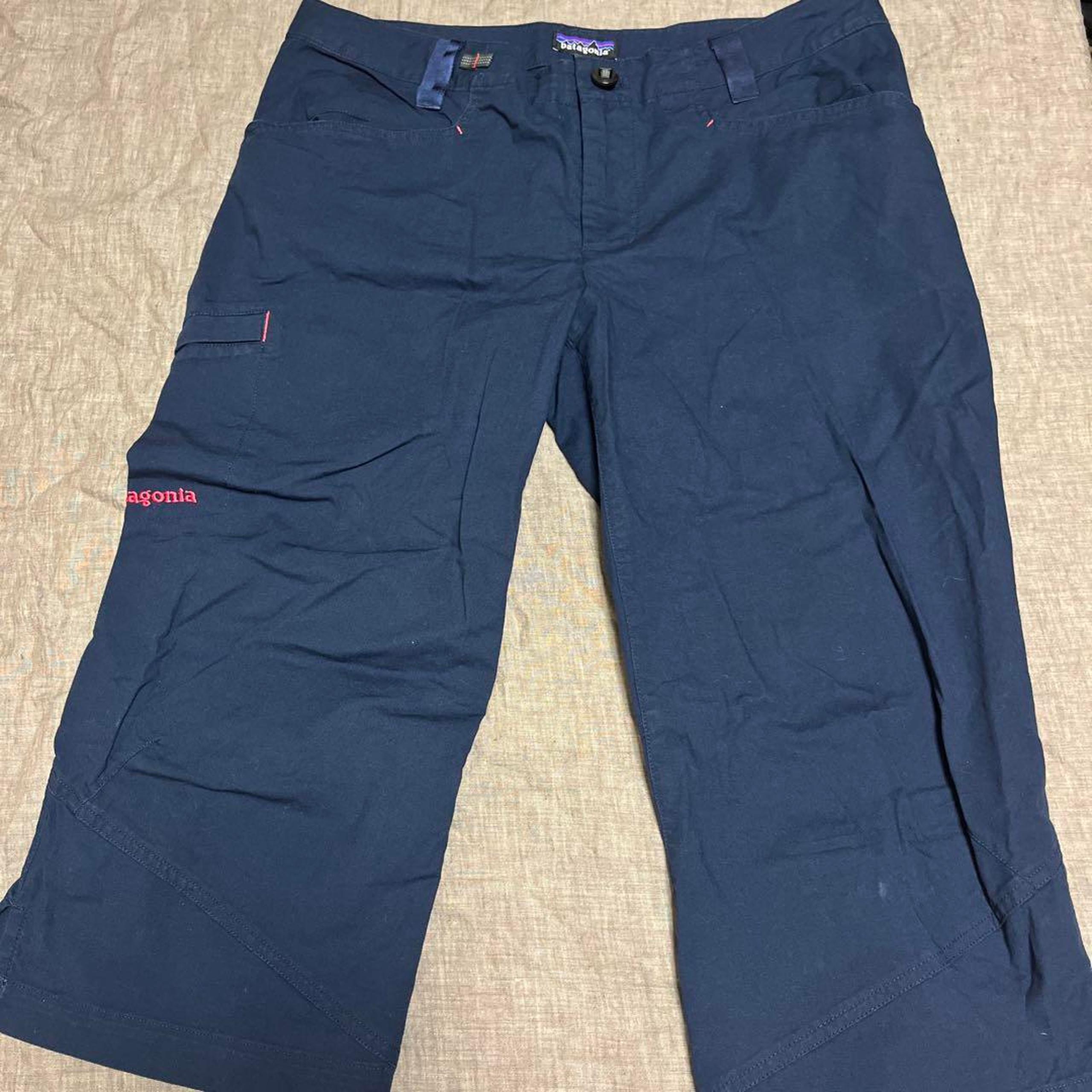 Patagonia navy cargo pants, size 12