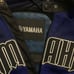 Blue yamaha motorcycle jacket
