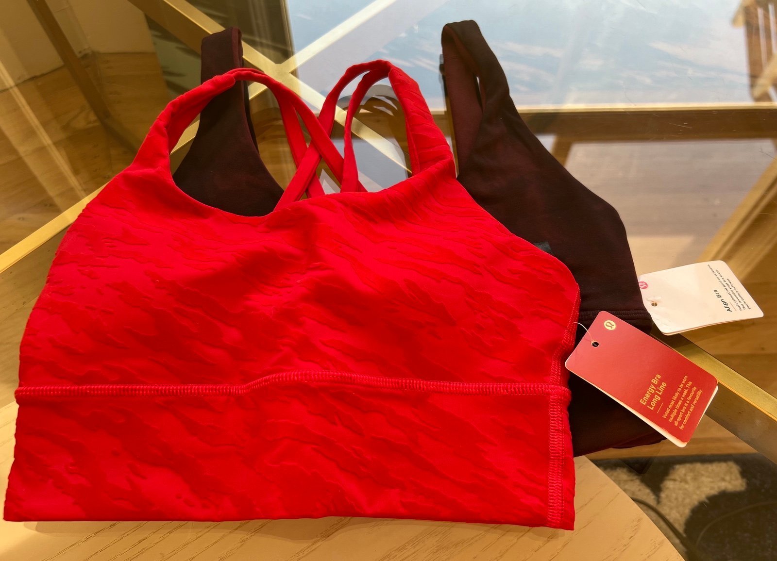 NWT SE Lululemon Bundle of 2 Long Line Sport bra size 2