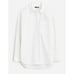 NWT J. Crew Etienne Oversized Oxford Shirt L LP PL White Blouse Top BZ990 J.Crew
