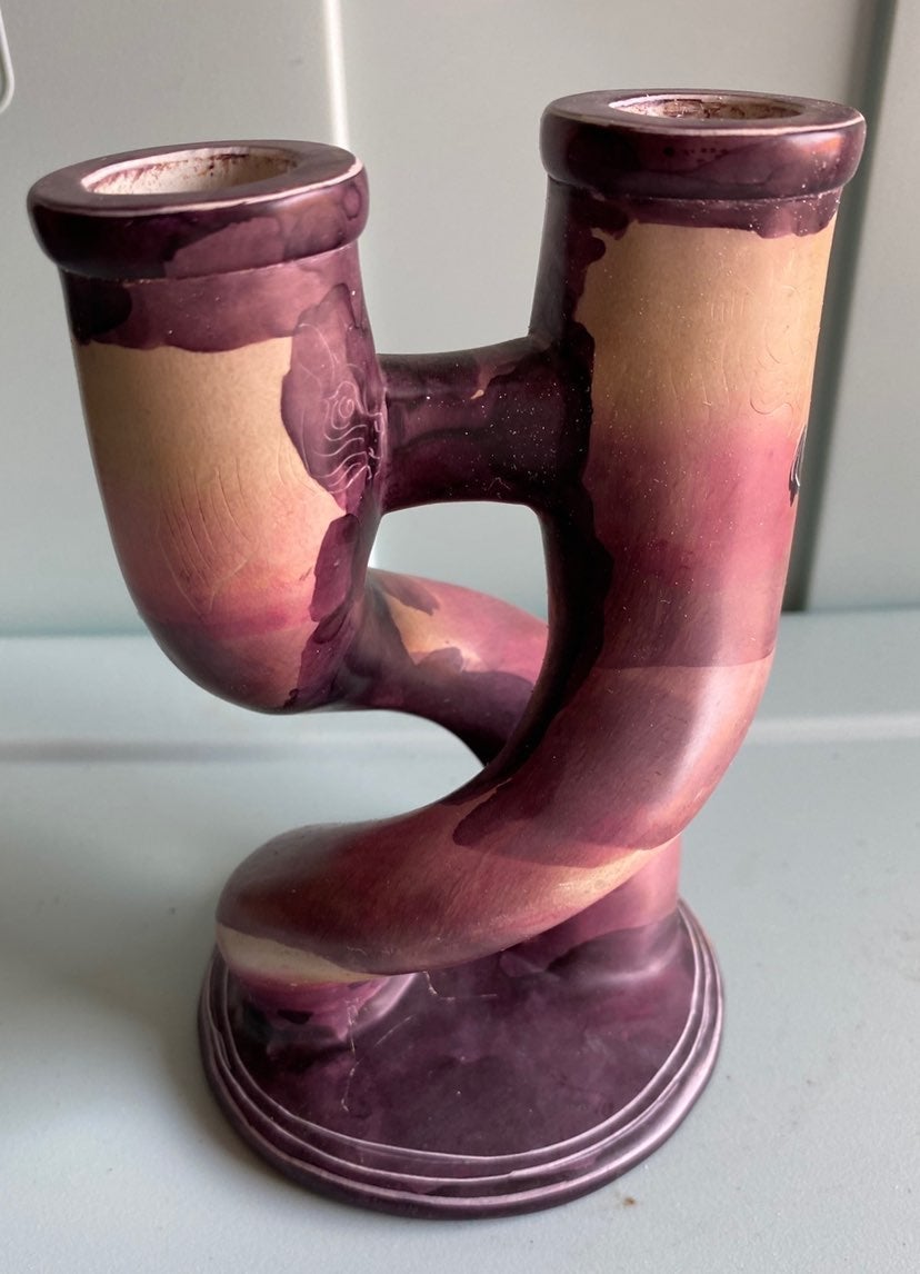 Soapstone Candlestick Holder
