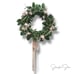 Threshold Studio McGee Floral Wreath with Ribbon Purple Pink -Target Spring 2025