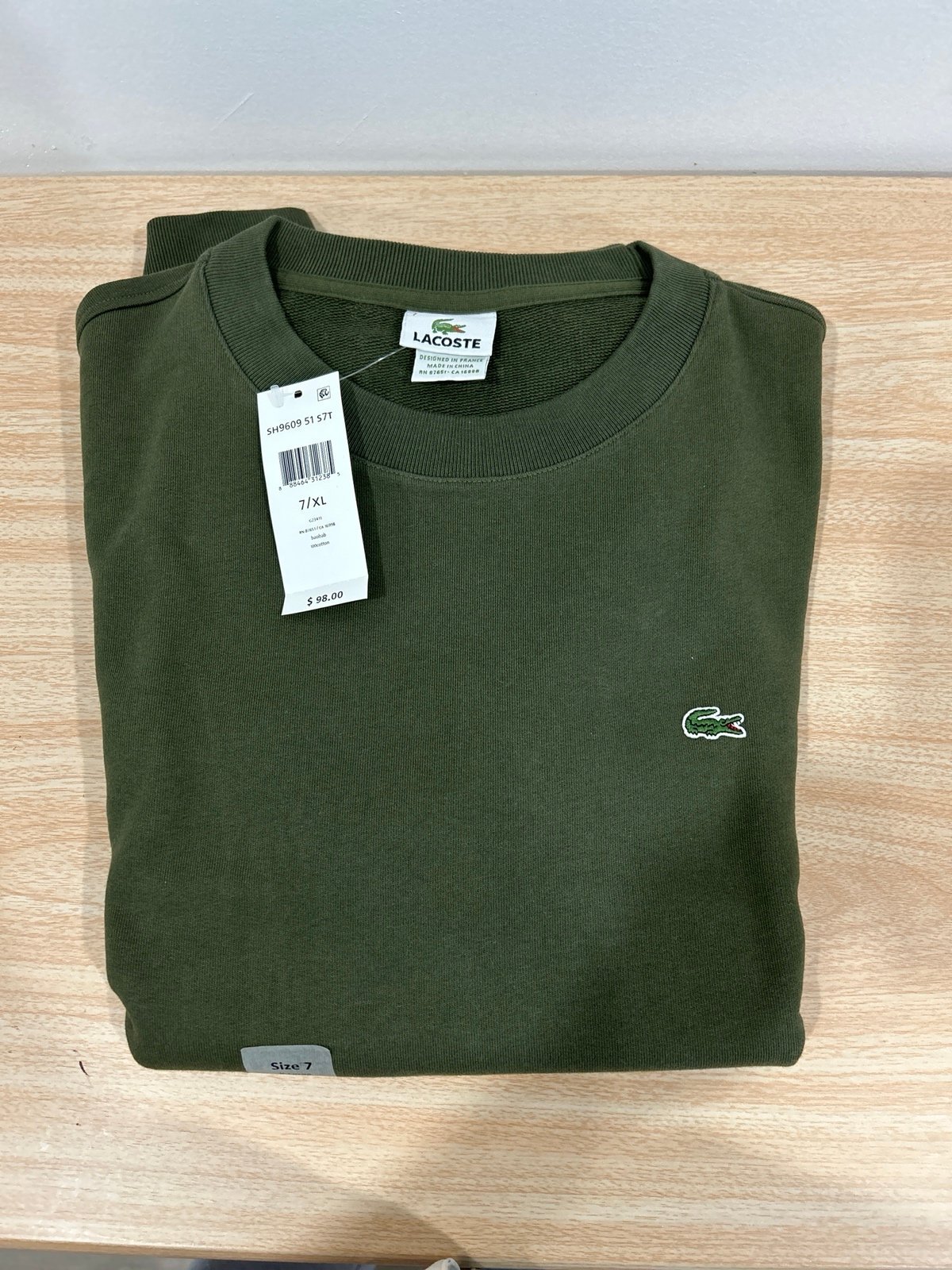 Lacoste long sleeve shirts for men