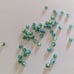 120 Swarovski Erinite Abx2 Round 4mm Beads