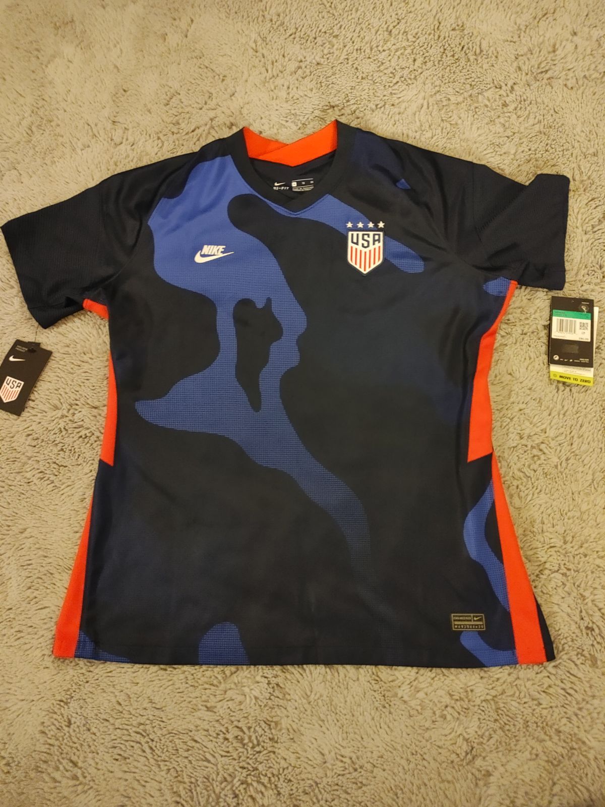 Nike Womens USA Home Jersey 20'-21' XL