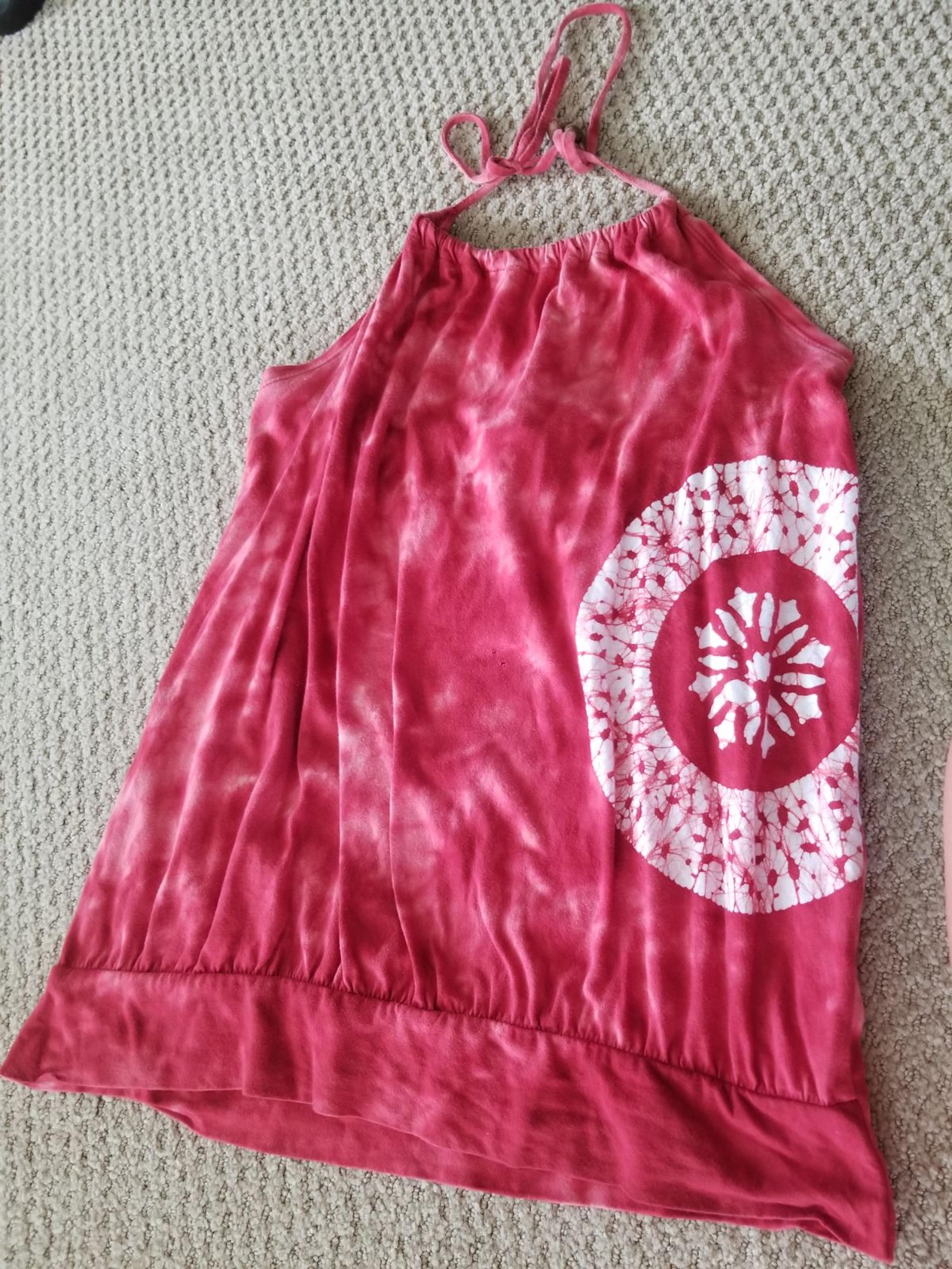 Maurices tie dye halter top