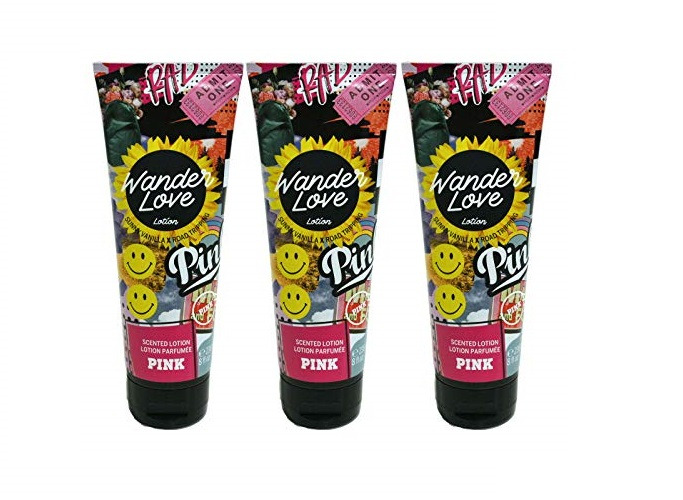 Victoria's Secret Wander Love Scented Lotion 8 fl oz - Lot of 3