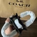 Coach Mini tote charm bag