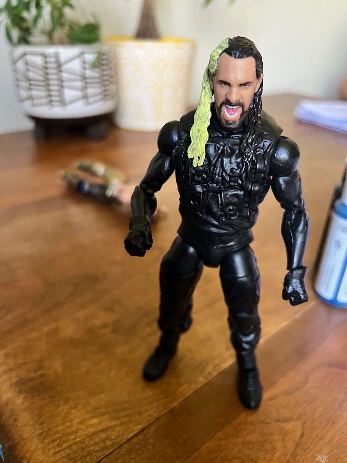 WWE Ultimate Edition Custom Shield Seth Rollins Wrestling Action Figure