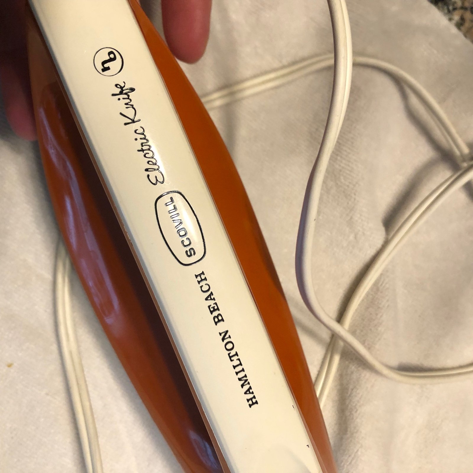 Vintage Hamilton Beach Electric Carving Knife