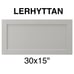 IKEA LERHYTTAN 30x15 Drawer front light gray 304.616.17